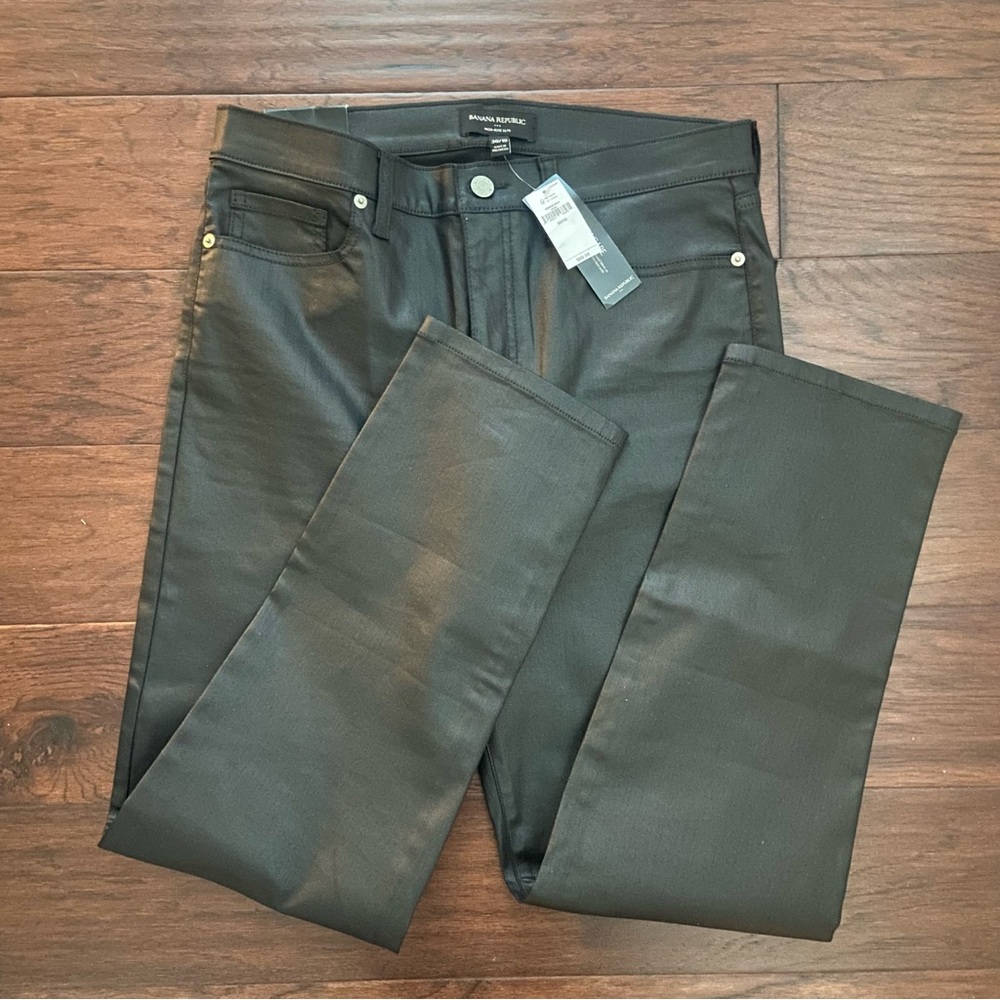 Banana Republic Factory coated jeans - NWT size 10/30